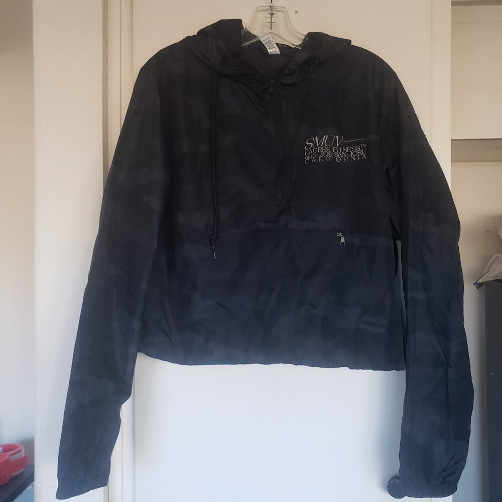 Camo Black Jacket Size Large on Independent Label
